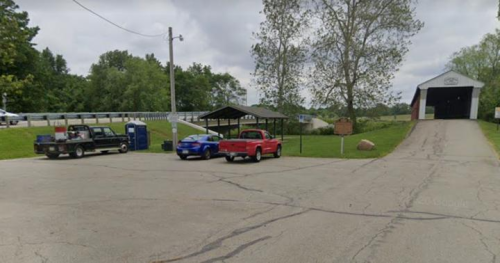 covered bridge park Image